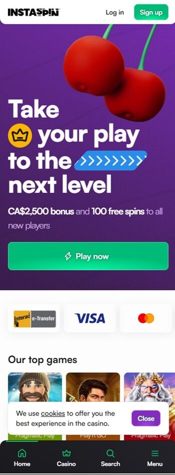 Instaspin Casino Review for UK Players