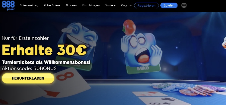 888poker freeroll poker