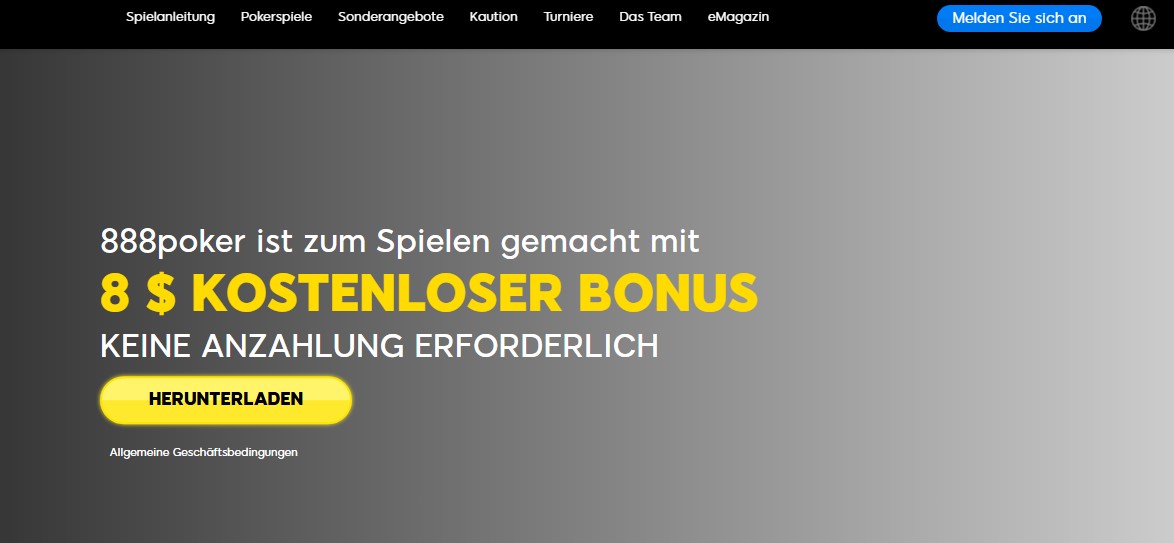 Poker888 – Der Evergreen Methusalem des Pokers