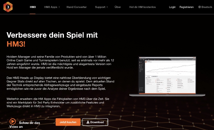 holdem manager poker-software
