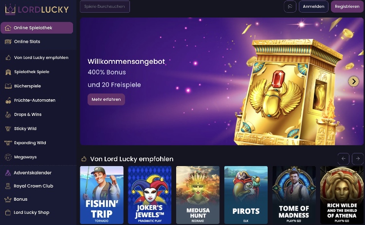 lordlucky casino mit deutscher lizenz