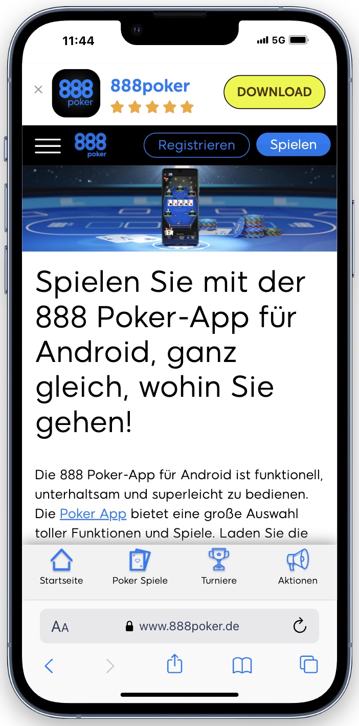 888poker app