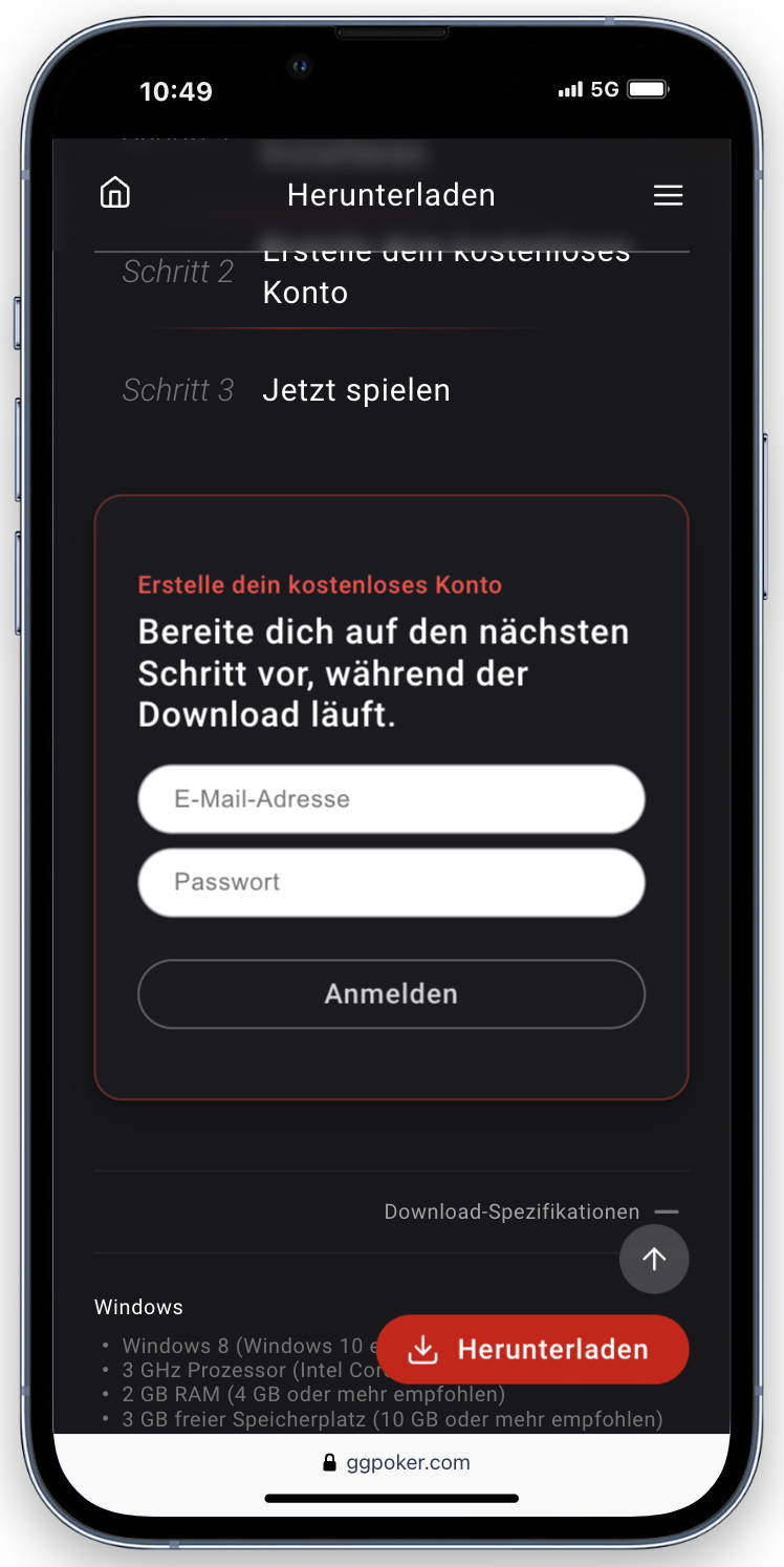 ggpoker anmelden