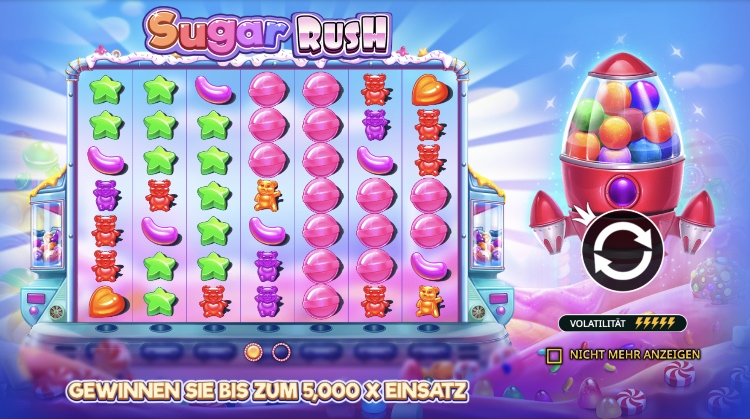 sugar rush beliebteste online slots