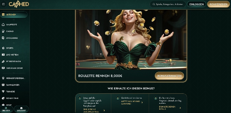 cashed roulette-bonus