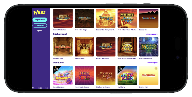 wildz spiele