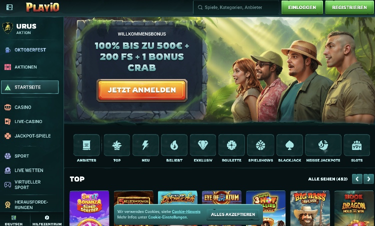 casino ohne limit