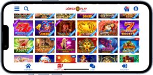 Löwen Play Casino Spiele Auswahl.