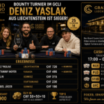 Deniz Yaslak triumphiert beim Bounty Tournament im Grand Casino Liechtenstein