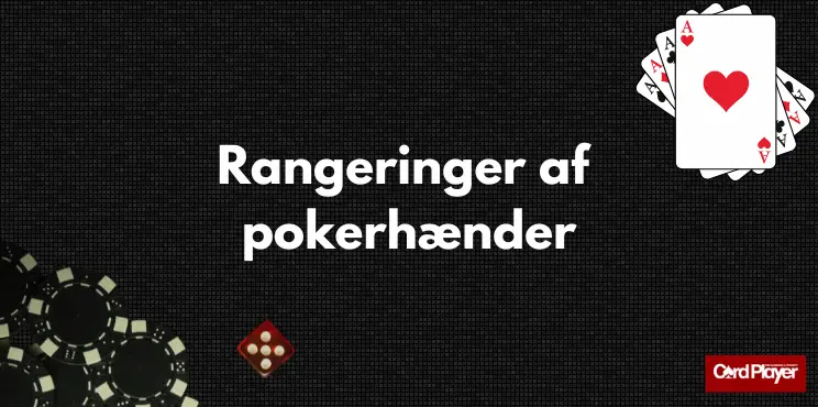 Rangering af poker hænder