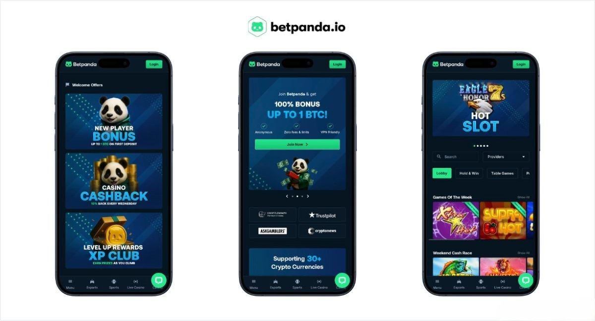 Betpanda es el mejor casino con Bitcoin
