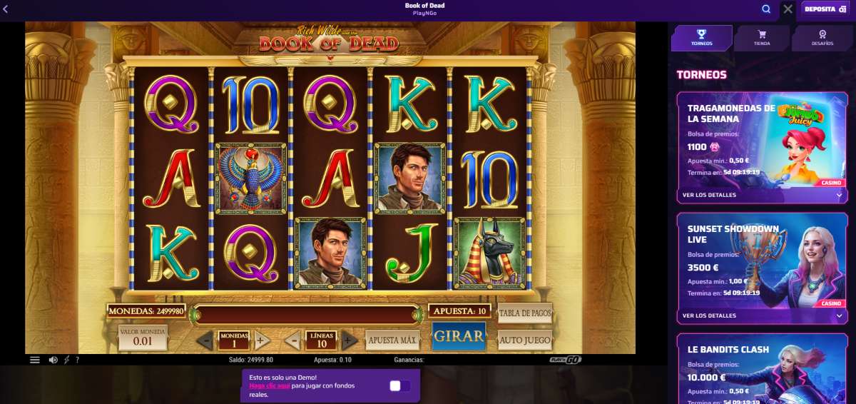 Las tragaperras son habituales en los casinos online que más pagan