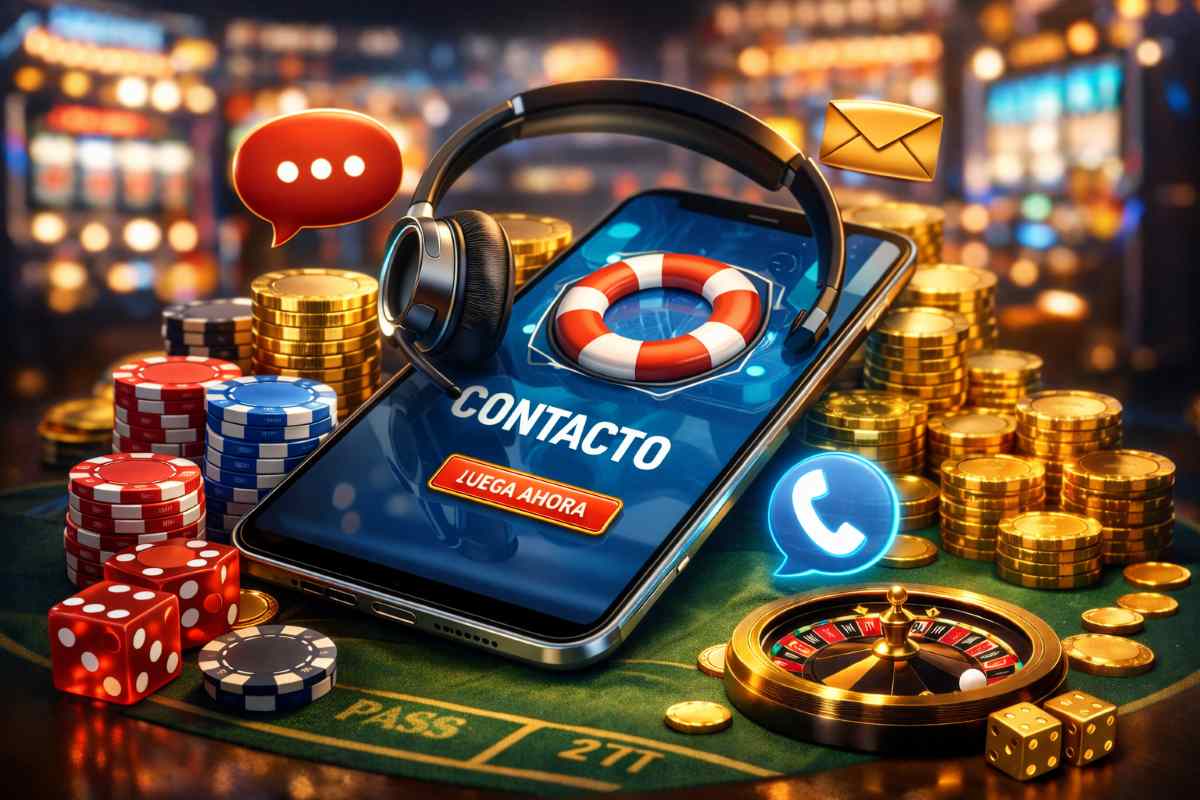 Los casinos online admiten diferentes canales de contacto
