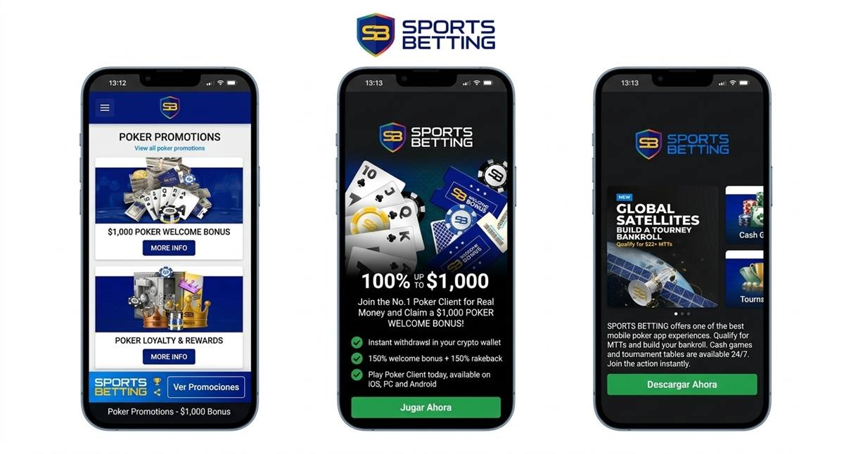 ¿Dónde jugar al póker con dinero real? Top 5 mejores sitios - SportsBetting
