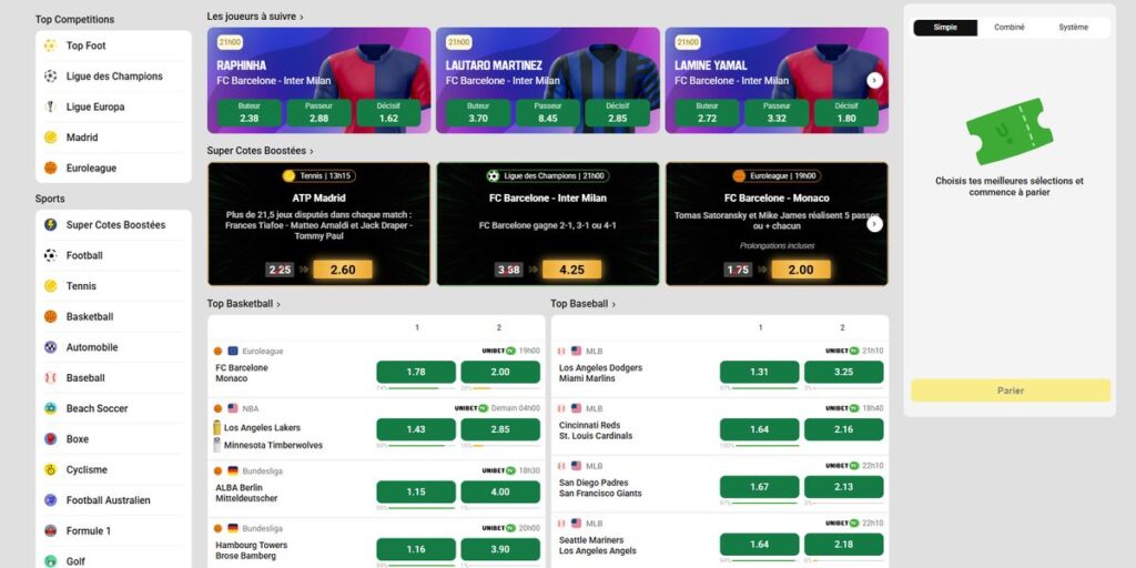 Unibet casino retrait immédiat