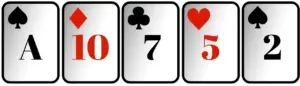 carte haute poker