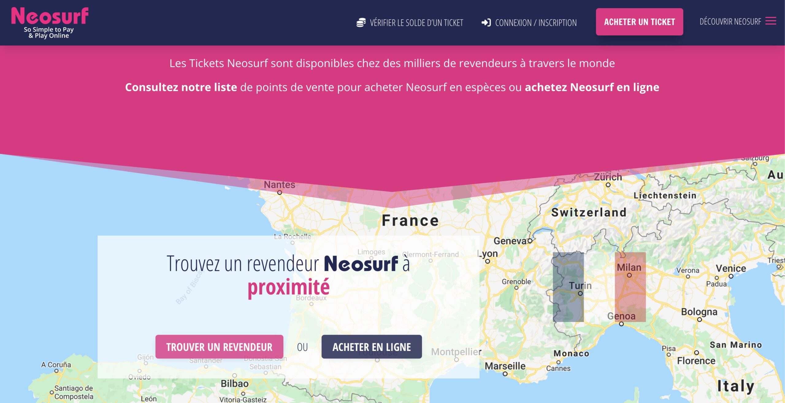 Casino Neosurf : Top 3 casino qui accepte Neosurf en 2026