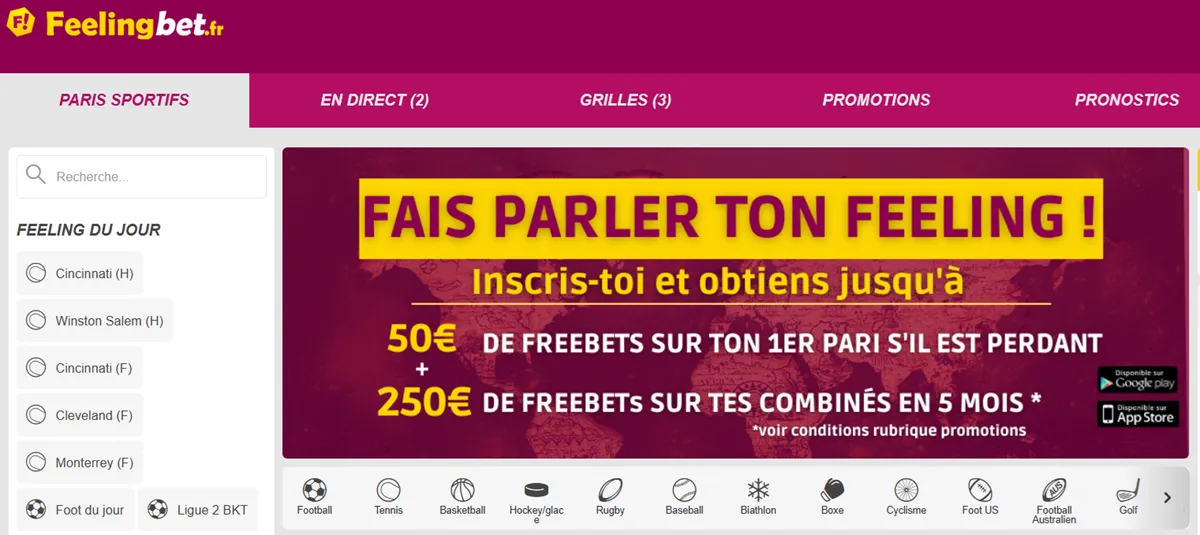 Feeling Bet casino en ligne français
