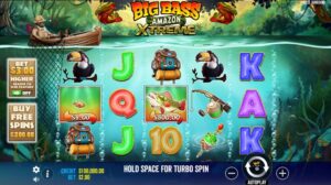 Big Bass Amazon Xtreme machine a sous