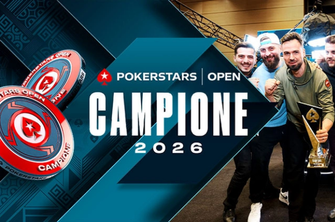 PokerStars Open Campione - la saison 2026 de PokerStars Live démarre en Italie