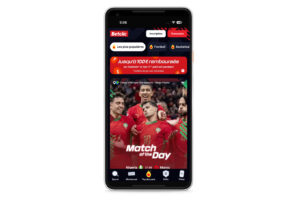 Image casino mobile montrant l'inscription sur Betclic au Twister Poker