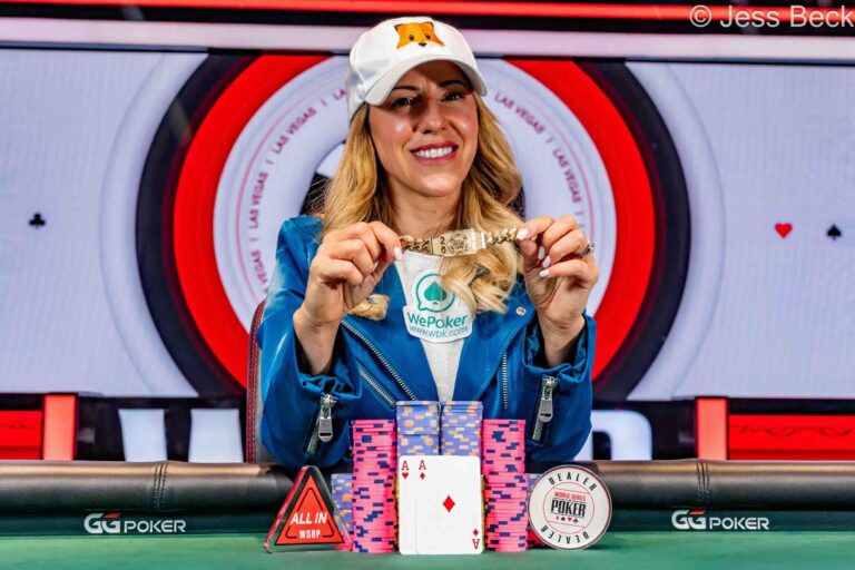 WSOP 2026 : Kristen Foxen décroche un 6e bracelet sur le 25K High Roller