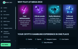 Mega Dice - casino online senza autoesclusione
