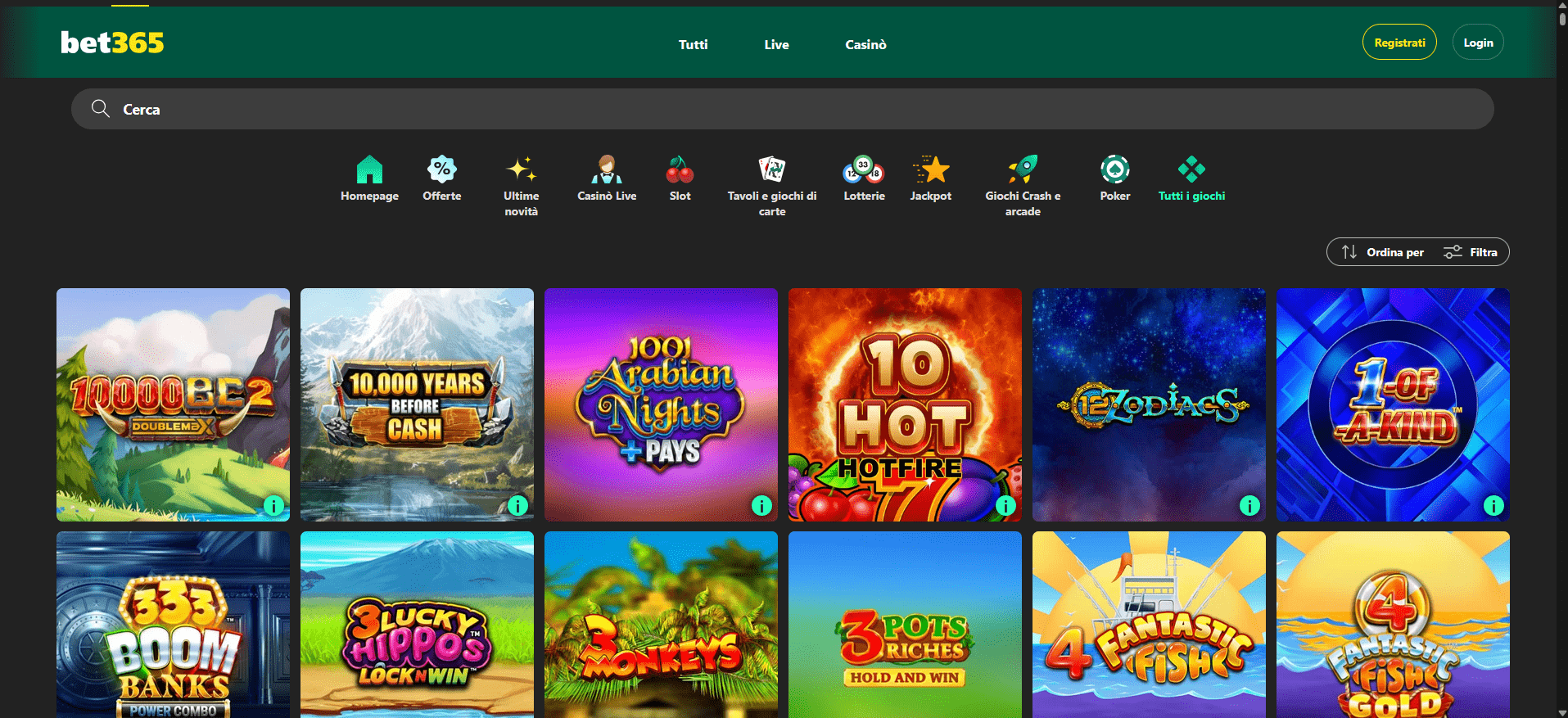 Nuovi casino online a Gennaio 2026