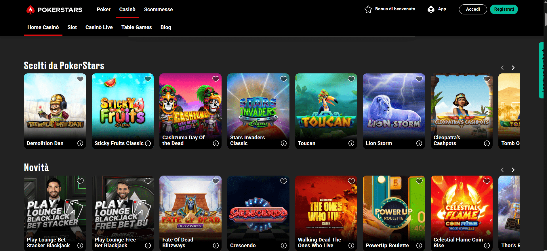 Nuovi casino online a Gennaio 2026