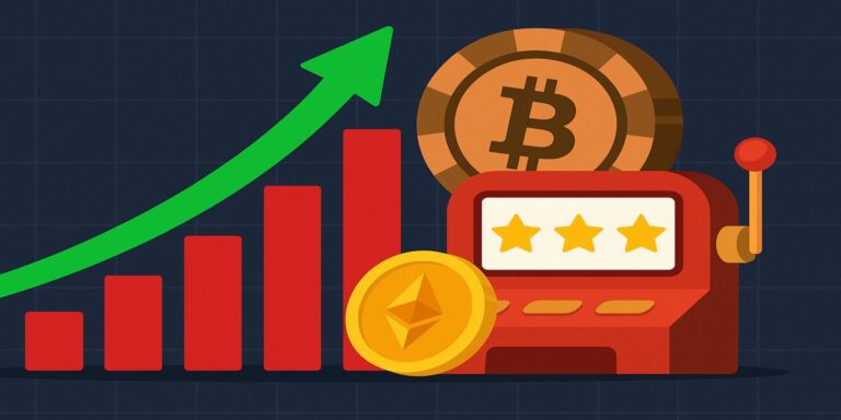 crypto casino omzet enorm gegroeid