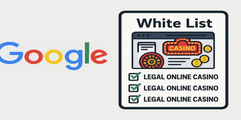 google whitelist legale casino advertenties