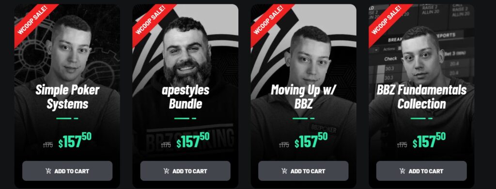 Videocursussen bij BBZ poker
