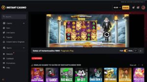 instant casino game lobby