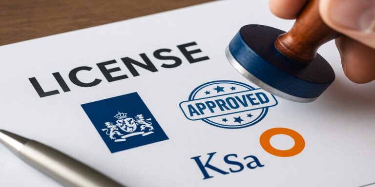 Ksa licentie van Orange Gaming