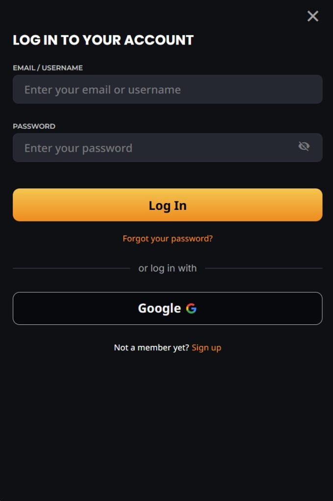 Instant Casino Jeton online casino login