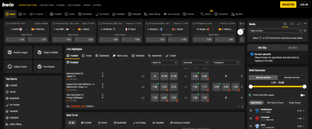 Bwin Belgische bookmaker met internationaal wedaanbod