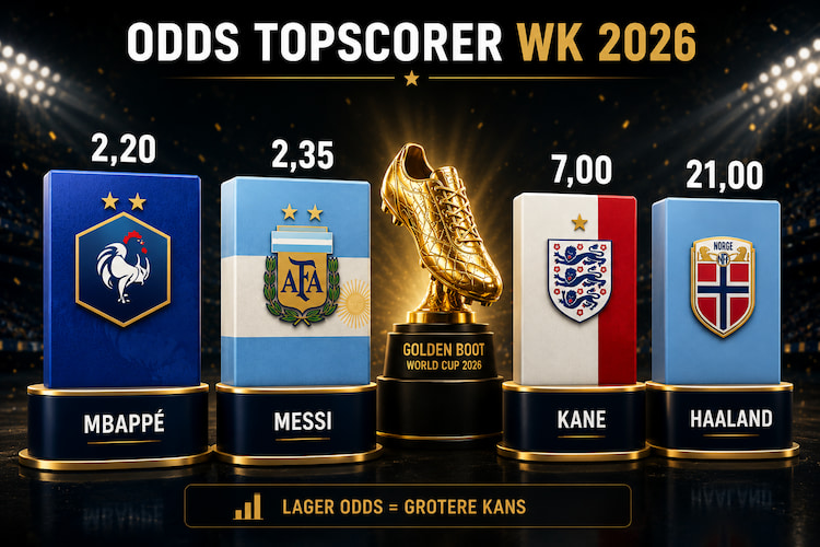 odds golden boot winnaar