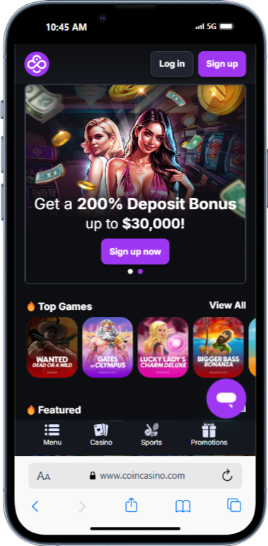 instant cashout casino