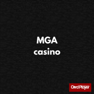 Logo för MGA casino guide av Card Player.