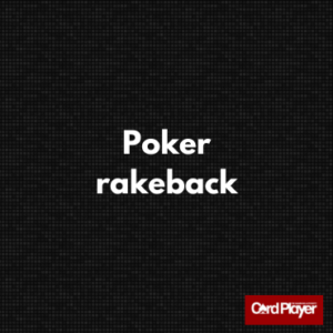 Logo för poker rakeback guide av Card Player.