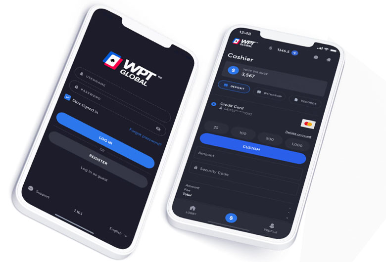WPT Global poker mobil app