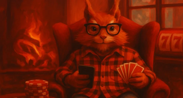 Illustration av Elmer, maskot för nya Casinostuen casinot.