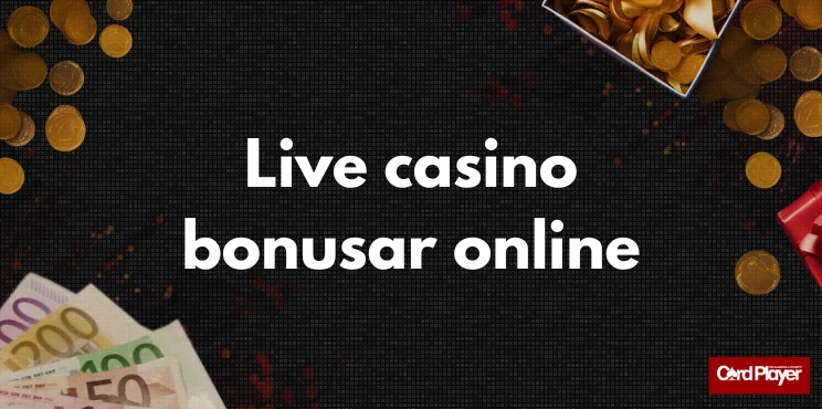 Live casino bonusar online brevid mynt och sedlar.