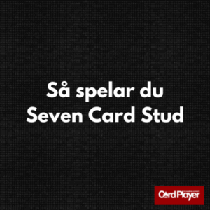 Så spelar du Seven Card Stud logo.