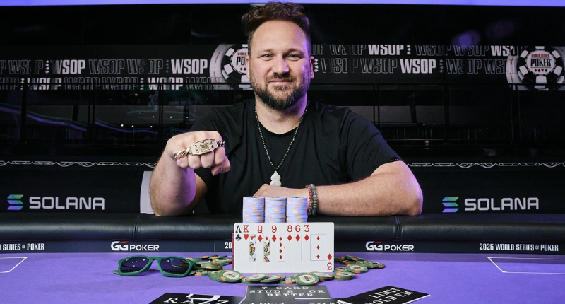 Calvin Anderson efter WSOP vinst.