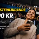 ATG testar välkomstbonus under september