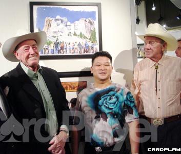 Doyle Brunson, Johnny Chan and Amarillo Slim Doyle Brunson, Johnny Chan and Amarillo Slim