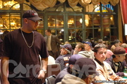 Michael Mizrachi checks out the competiton Michael Mizrachi checks out the competiton