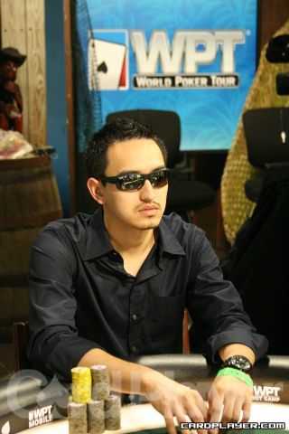 Alan Sass at the TCPC final table Alan Sass at the final table