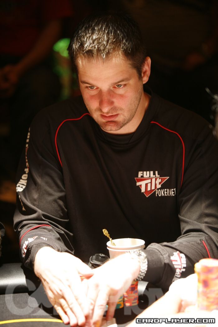 Cousineau at the final table Cousineau at the final table